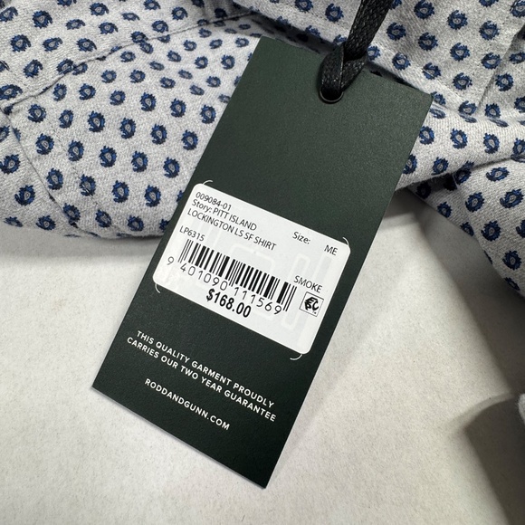 Rodd & Gunn Lockington Button Front Shirt - Size M - NEW With Tags. - Picture 10 of 15